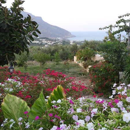 Chrissi'S House With Garden And Sea View Zerviana Villa Kissamos Exterior photo